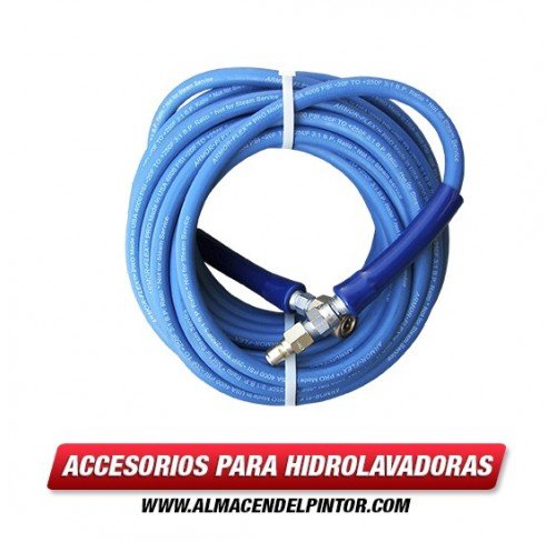 Soporte de manguera con QC 3 / 8x50 PC4000 Blue Armor Flex Pro