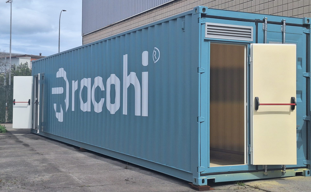 ABRASIVE BLASTING CONTAINER CABIN CCH12X2.3X2.4